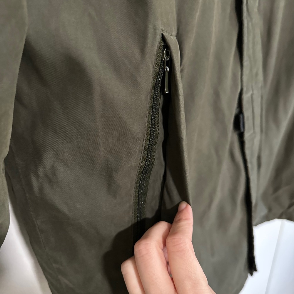 PERRY‎ ELLIS | Men's Portfolio Olive Green Winter Parka Puffer Jacket, Size S - Picture 4 of 9